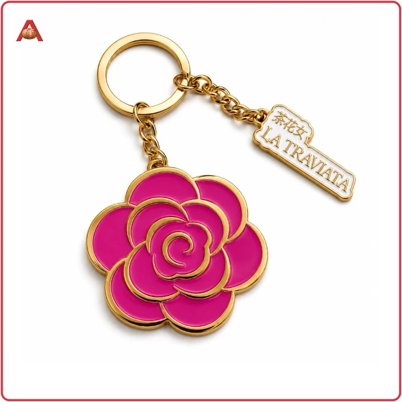 Soft Ename Keychain (2)