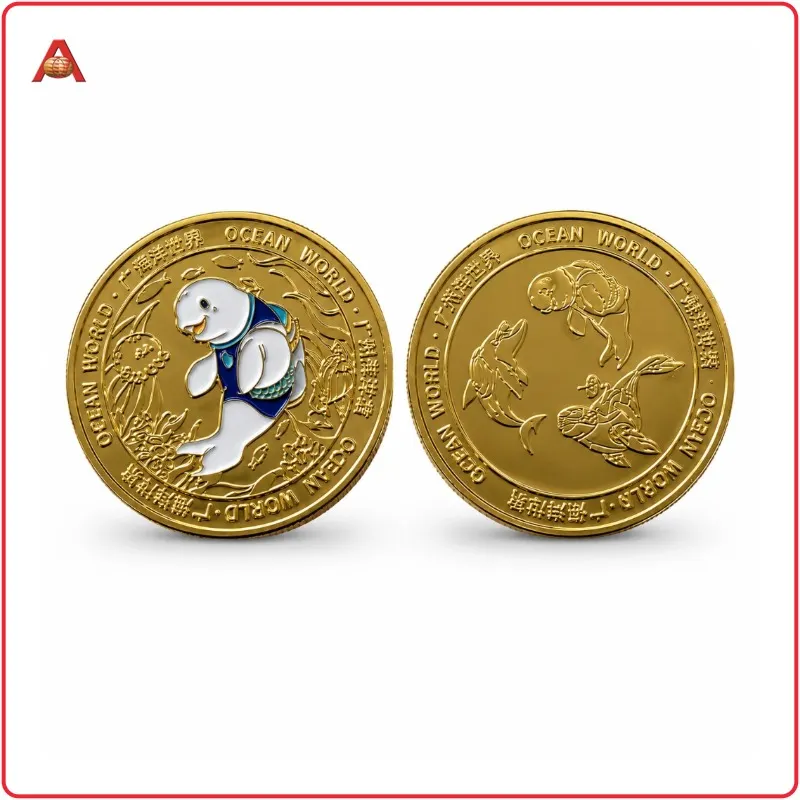 Soft Enamel Commemorative Coin (3)