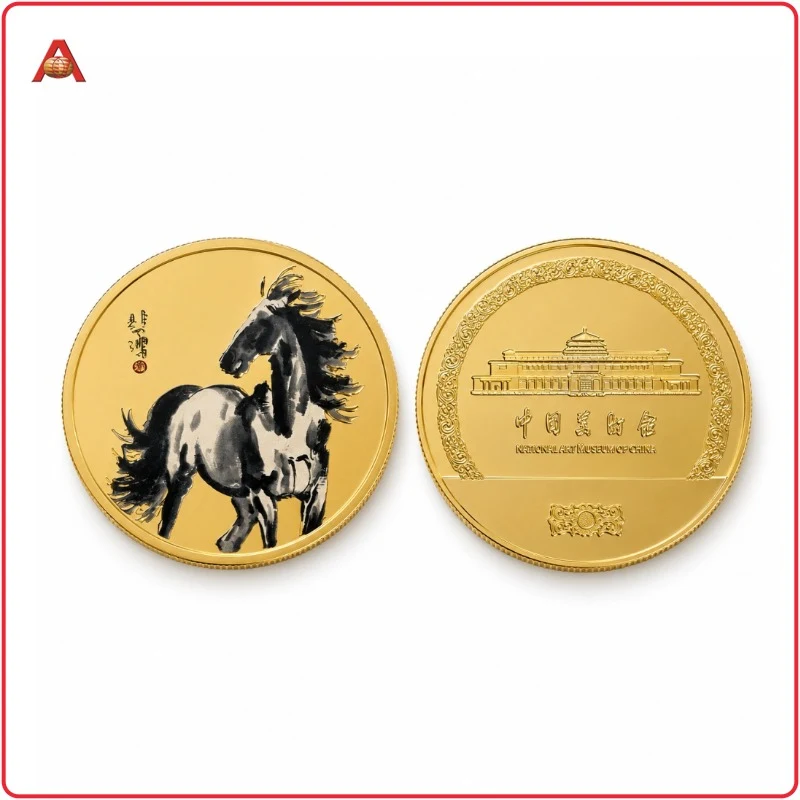 UV-printed Commemorative Coin (1)
